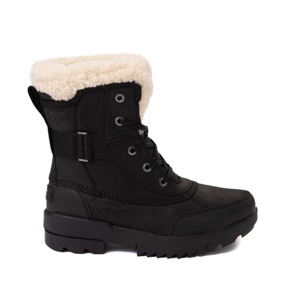 SOREL Tivoli IV Parc Genuine Shearling Trim Waterproof Boot 6.5 New